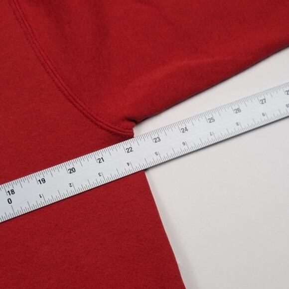 Vintage Ohio State Buckeyes 90s USA Salem Sportswear Red Crewneck Size Large - Picture 8 of 8